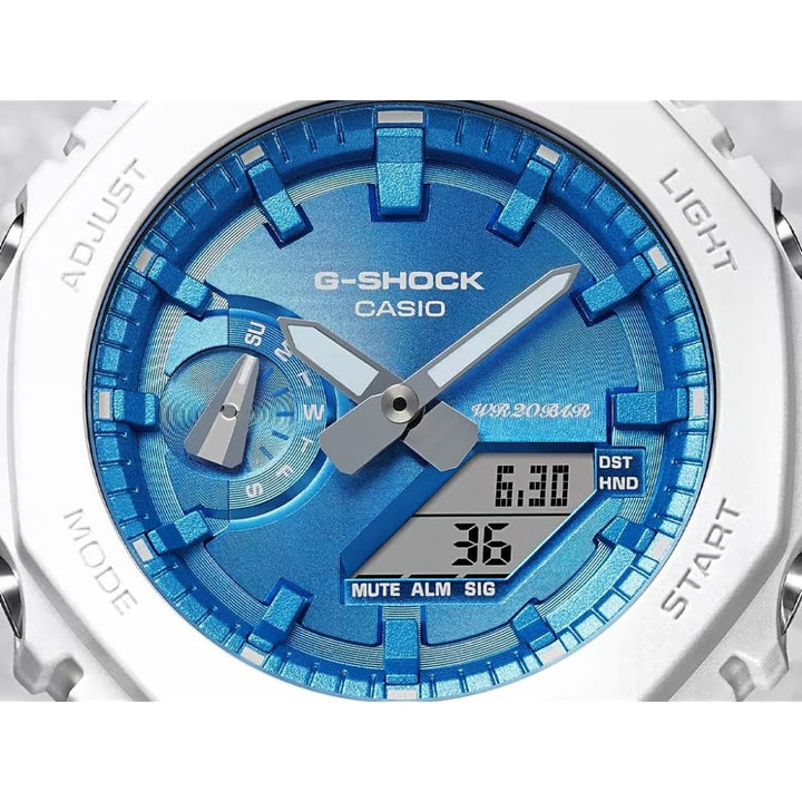 Casio G-Shock GA-2100WS-7AER Seasonal Collection Octagon Watch - View 2