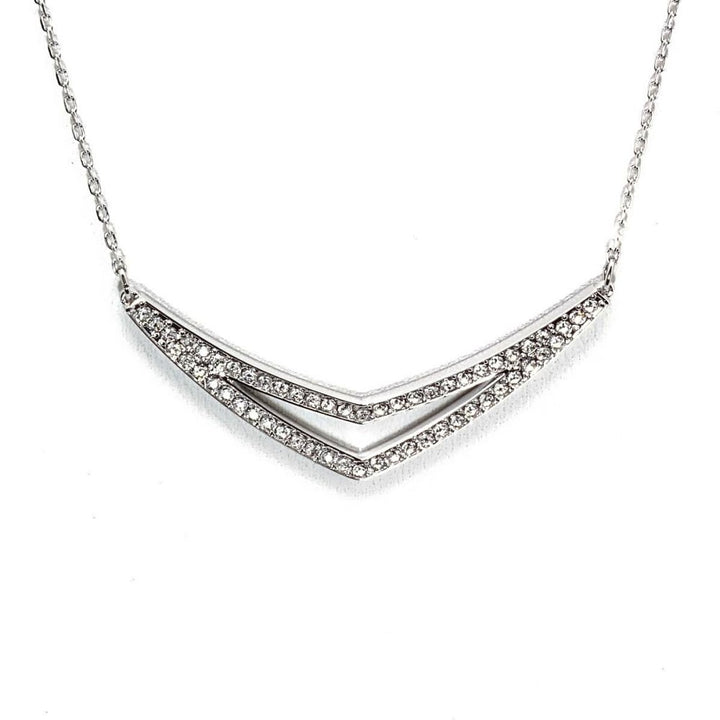 Swarovski Alpha Medium Necklace - White 5197483 - View 2