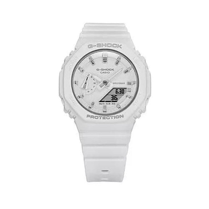 Casio G-Shock GMA-S2100-7AER Women's Minimalist White Watch - View 4