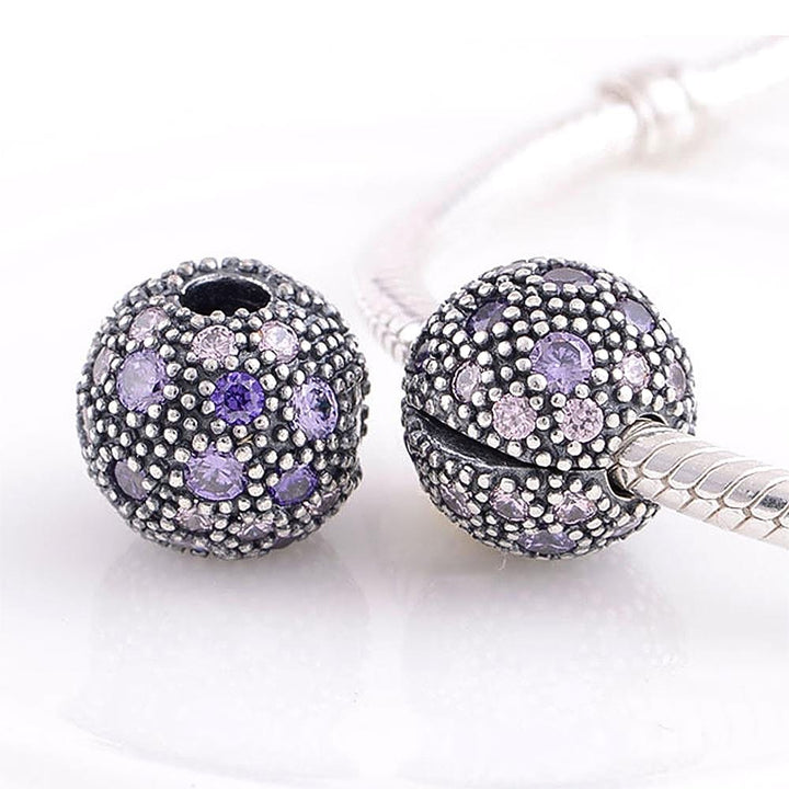 Pandora Cosmic Stars Purple Clip 791286CFPMX - View 2