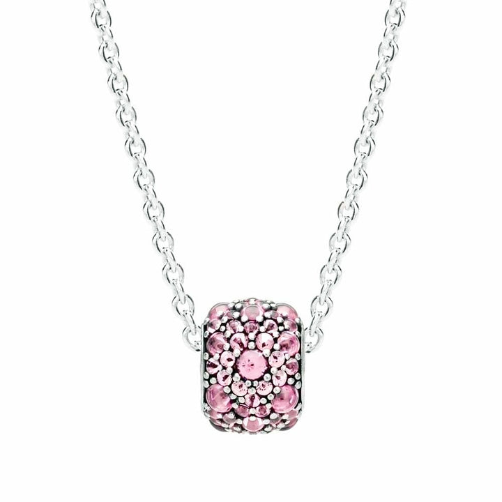 Pandora Pink Shimmering Droplets Charm 791755PCZ - View 2