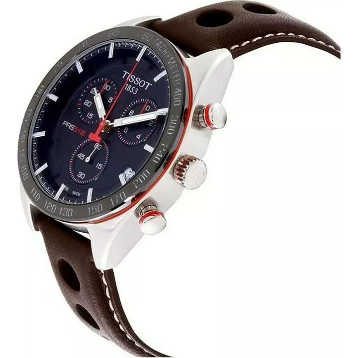 Tissot T-Sport PRS 516 Blue Chronograph - T1004171604100 - View 2