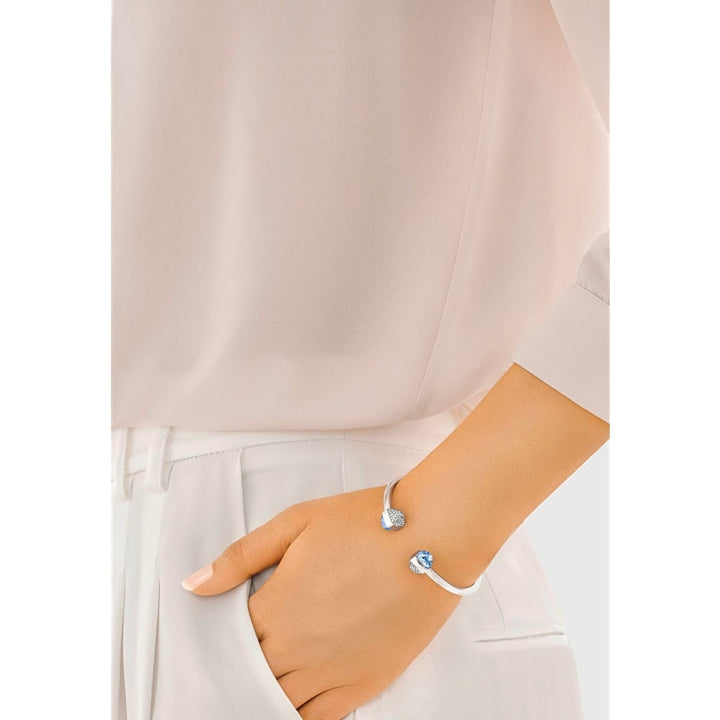 Swarovski Glance Blue Bangle - Medium (Model 5272073) - View 3