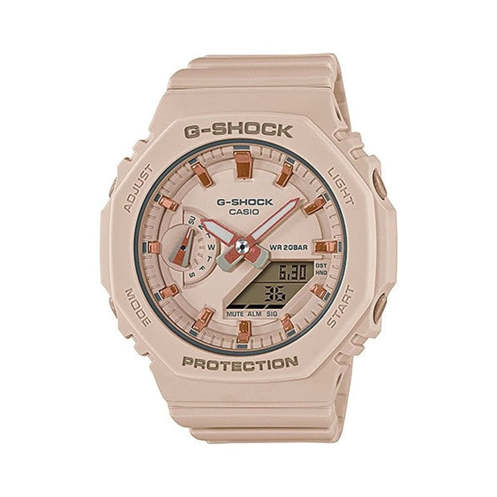 Casio G-Shock GMA-S2100-4AER: Pink Octagon Chic - View 1