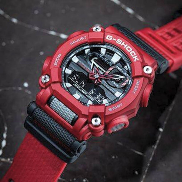 Casio G-Shock GA-900-4AER Industrial Orange Timepiece - View 4