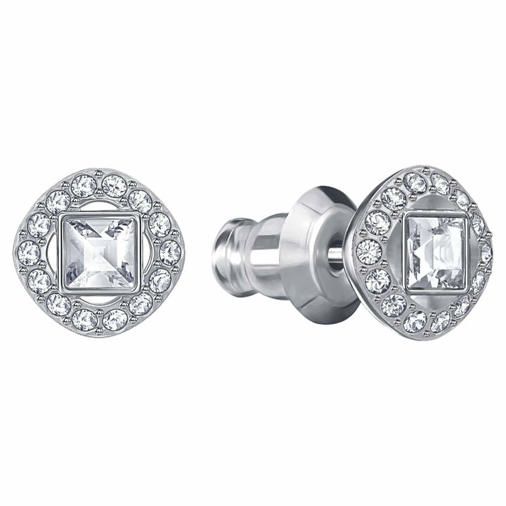 Swarovski Angelic Square Earrings - Rhodium Finish 5368146 - View 2