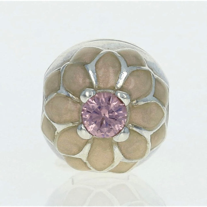 Pandora Blooming Dahlia Clip 791828NBP - Add Floral Elegance - View 2