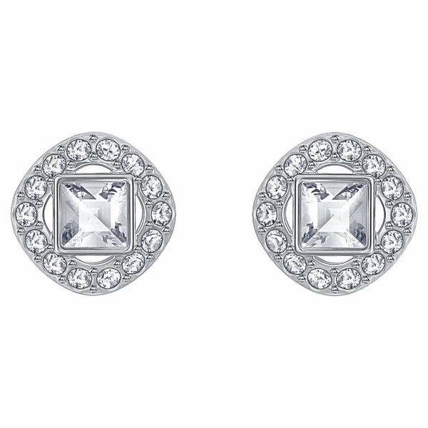 Swarovski Angelic Square Earrings - Rhodium Finish 5368146 - View 1
