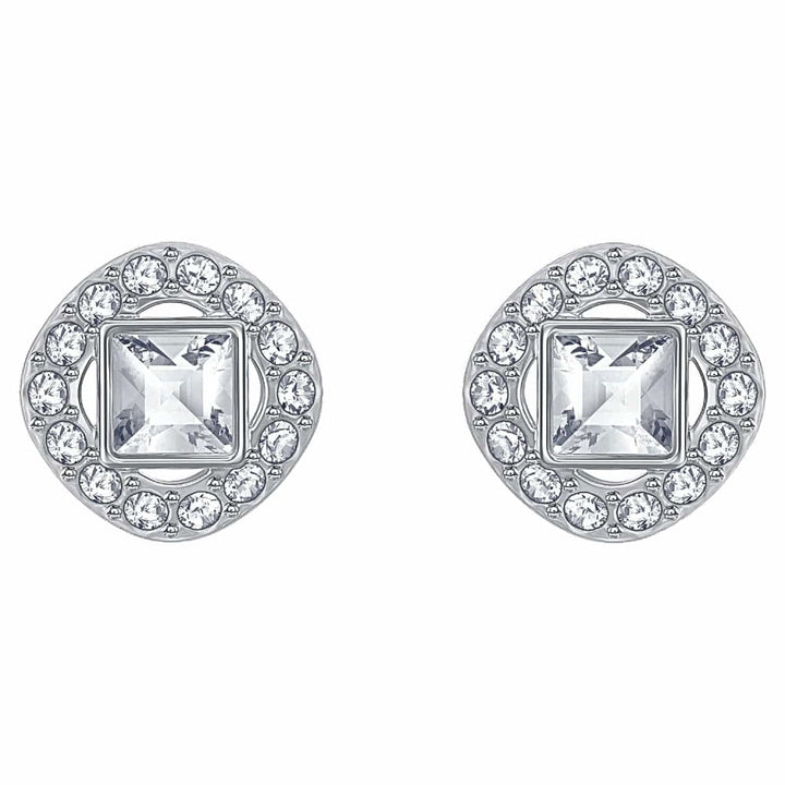 Swarovski Angelic Square Earrings - Rhodium Finish 5368146 - View 1