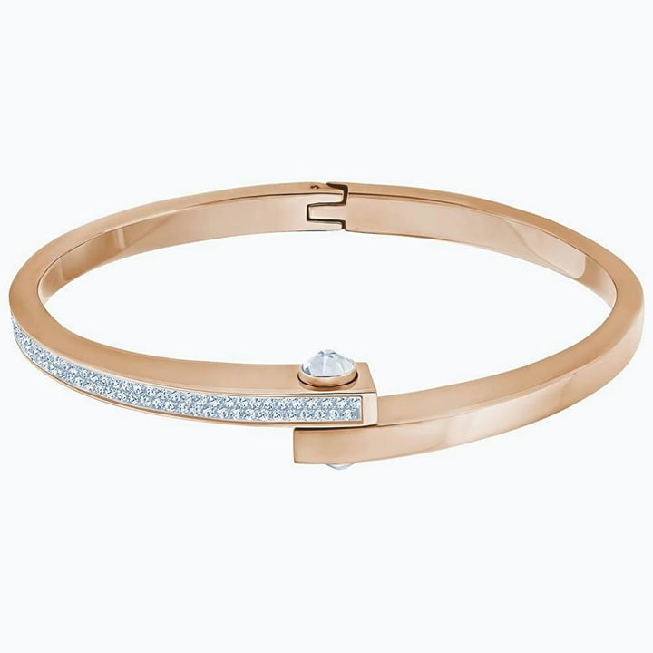 Swarovski Get Narrow Rose Gold Bangle - Style 5274385 - View 2