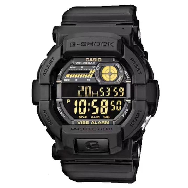 Casio GD-350-1BDR Vibration Alert Digital Watch - View 1