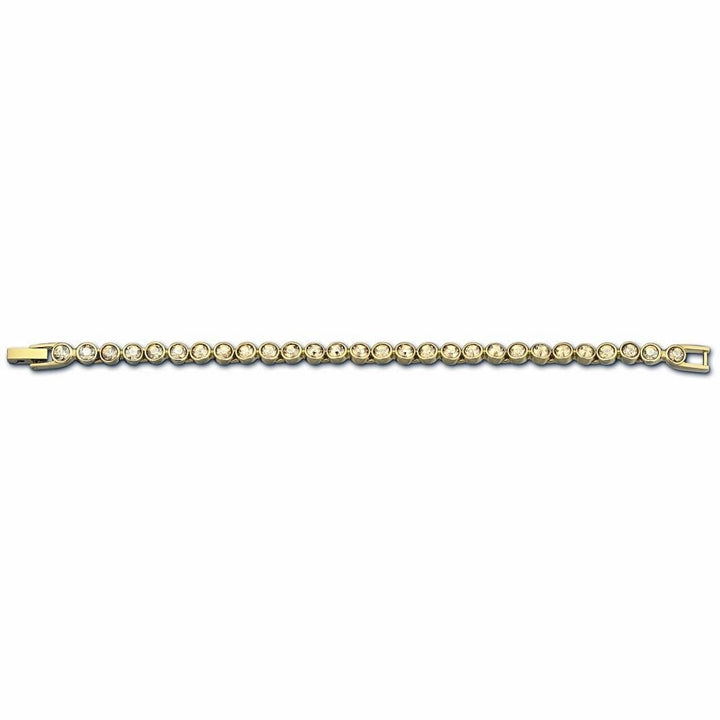 Swarovski Tennis Gold Crystal Bracelet 992889 - View 2