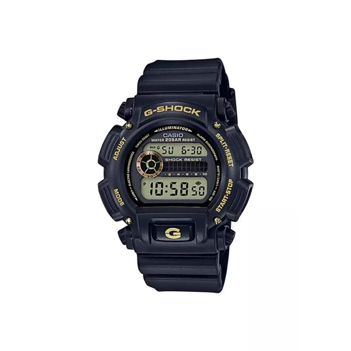 Casio G-Shock DW-9052GBX-1A9DR Black & Gold Digital Watch - View 1