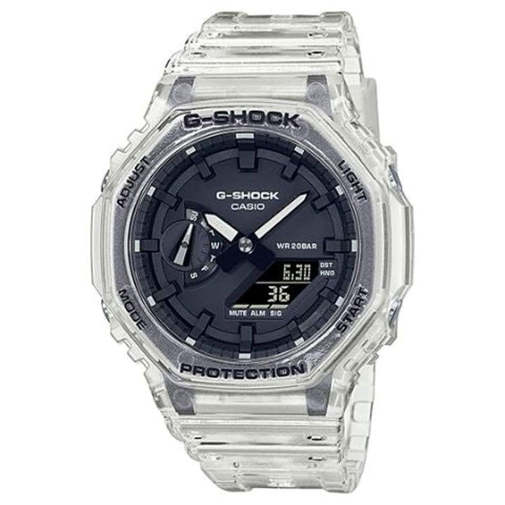 Casio G-Shock GA-2100SKE-7ADR Transparent Design Watch - View 1
