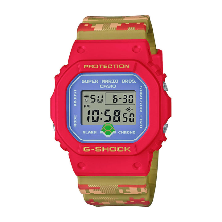 Casio Mario Casio G-Shock DW-5600SMB-4ER Digital Watch, Super Mario Bros Edition ...