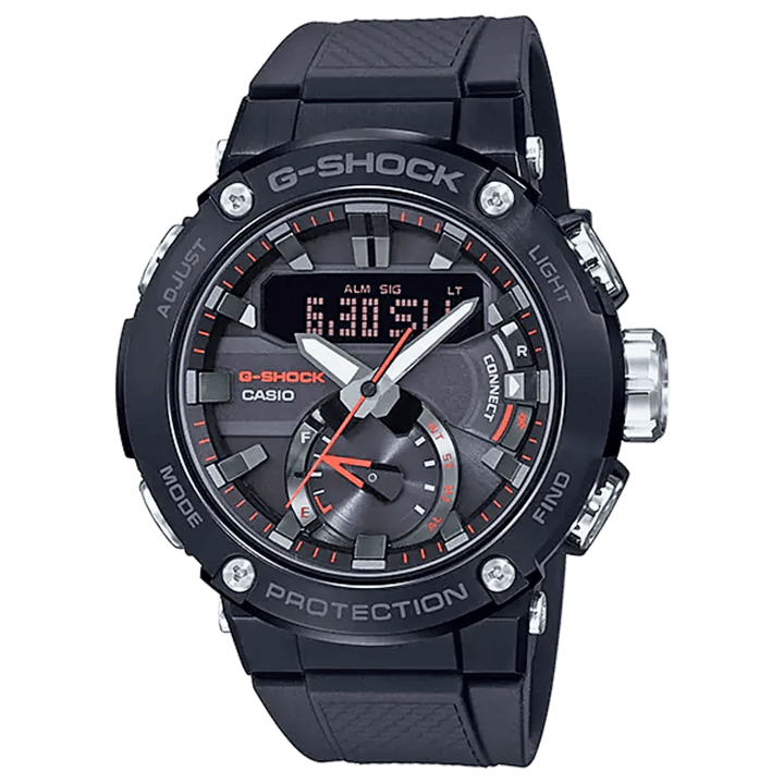 Casio G-Shock G-Steel GST-B200B-1AER Black Stainless Steel Watch - View 1