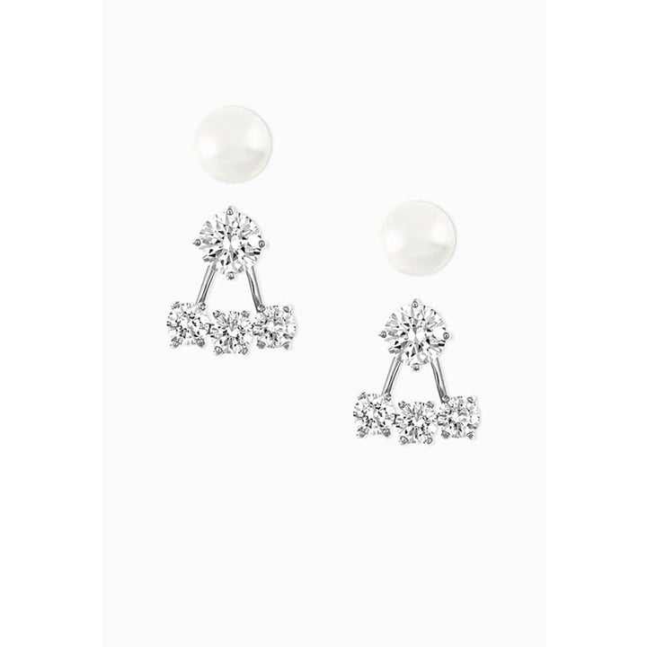 Swarovski Attract 5184312 Pearl & Crystal Earring Set - View 3