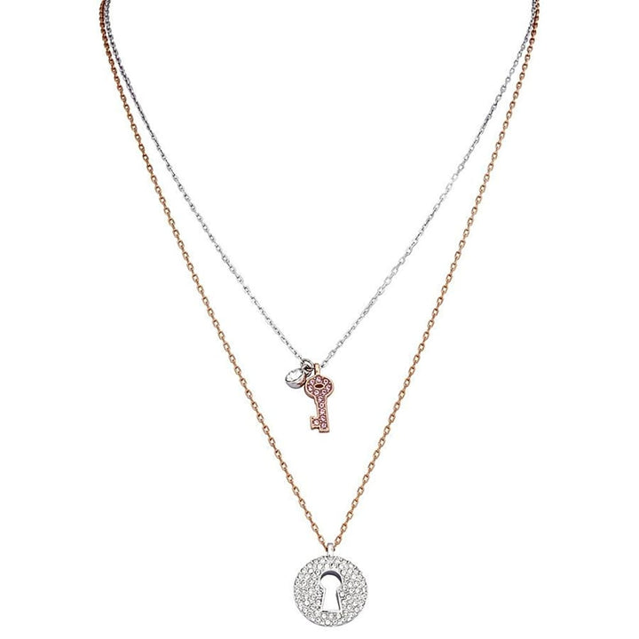 Swarovski Crystal Wishes Key & Lock Pendant Set - 5272240 - View 2