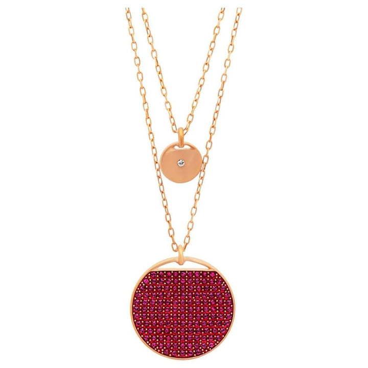 Swarovski Ginger Pink Pendant - Modern Rose Gold Finish 5472448 - View 1
