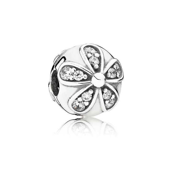 Pandora Dazzling Daisies Clip Charm 791493CZ - View 3