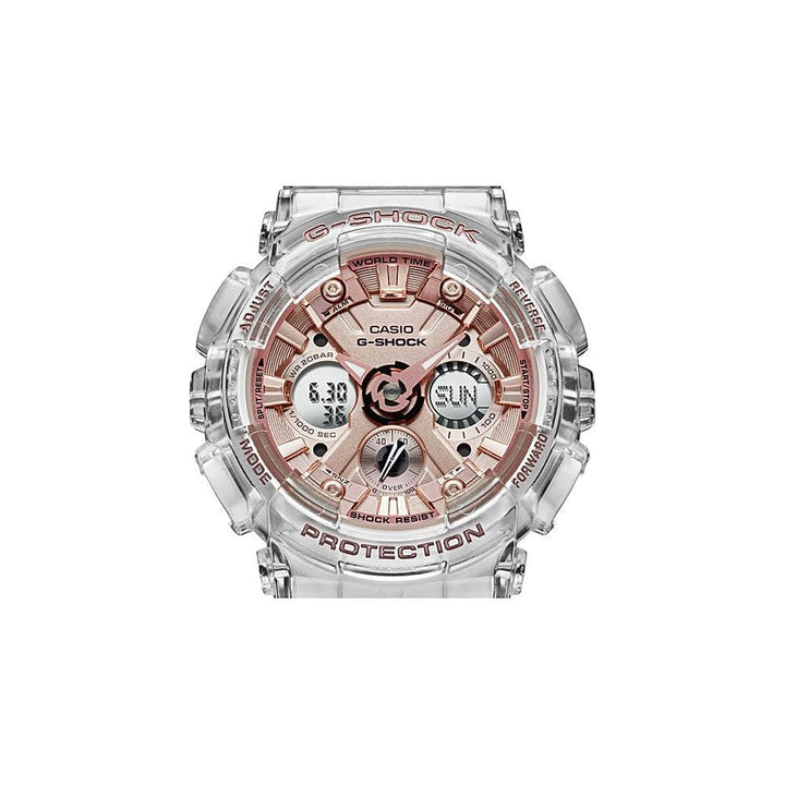 Casio G-Shock GMA-S120SR-7ADR Transparent Pink Gold Women's Watch - View 3