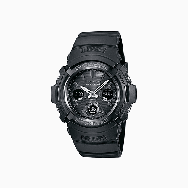 Casio G-Shock AWG-M100B-1AER Tough Solar Atomic Time Watch - View 1