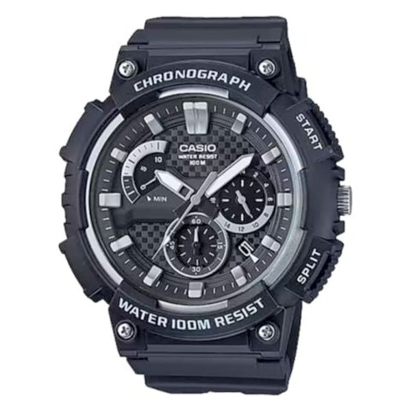 Casio MCW-200H-1A Black Analog Watch - View 1
