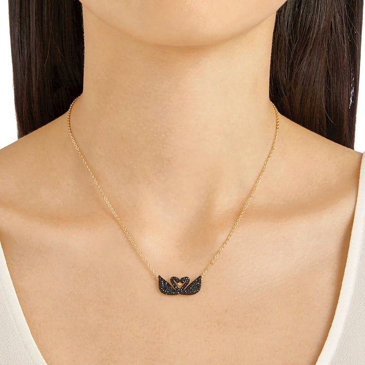 Swarovski Iconic Black Swan Necklace 5296468 - View 3
