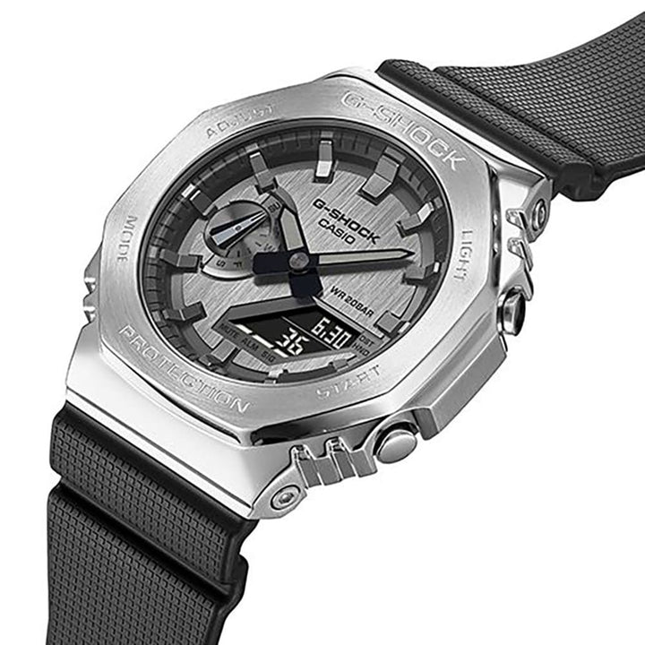Casio G-Shock GM-2100-1ADR G-Steel: The Metal Casioak - View 5