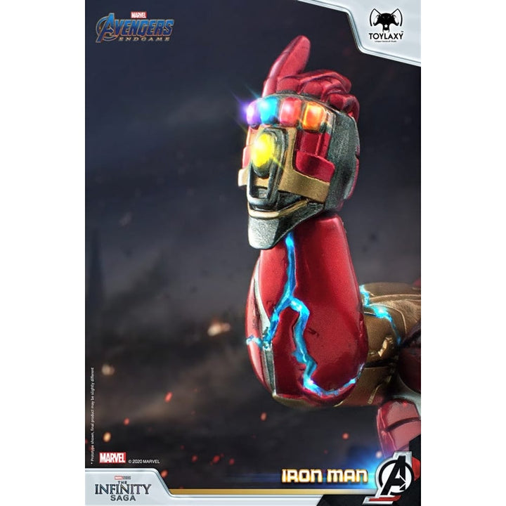 Toylaxy Avengers: Endgame Iron Man 'I am Iron Man' Collectible Figure - View 5