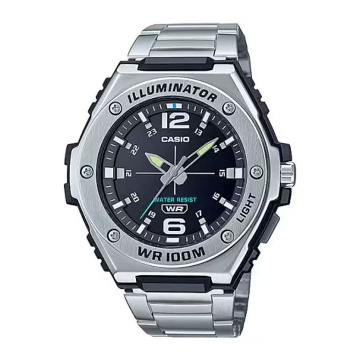 Casio Illuminator MWA-100HD-1AVDF Stainless Steel Timepiece - View 1