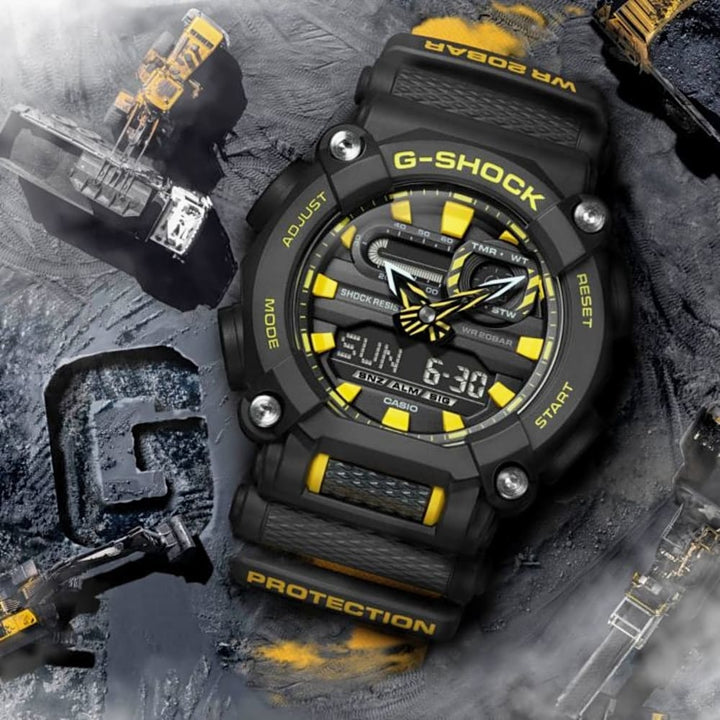 Casio G-Shock GA-900A-1A9ER: The Ultimate Industrial-Style Watch - View 6