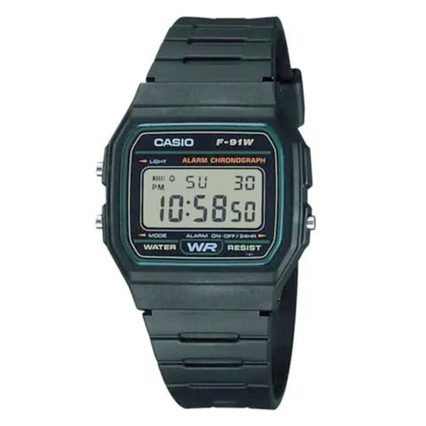 Casio Vintage F-91W-3SDG Digital Timepiece - View 1