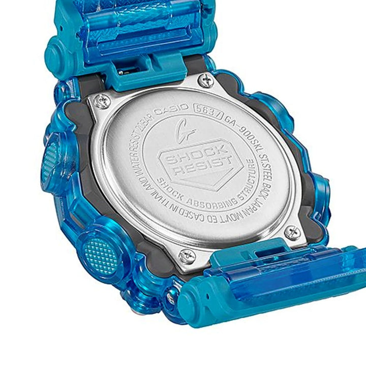 Casio G-Shock GA-900SKL-2AER Blue Resin Powerhouse - View 6