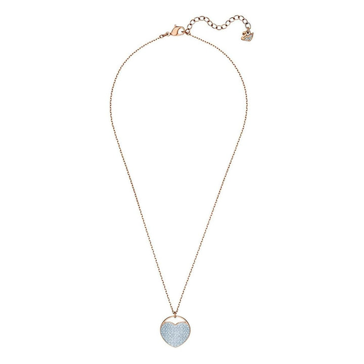Swarovski Ginger Rose Gold Heart Pendant 5479915 - View 2