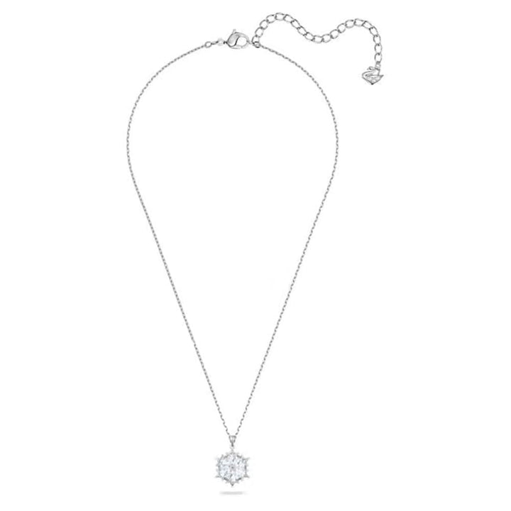 Swarovski Magic Snowflake Pendant, Rhodium Plated - View 1