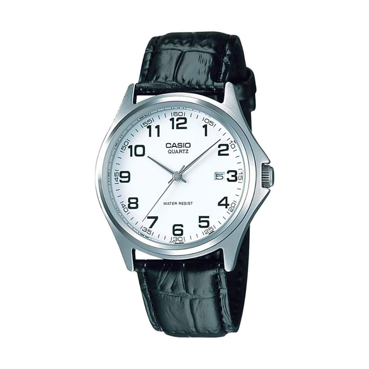 Casio MTP-1183E-7BDF Elegant Leather Watch - View 2