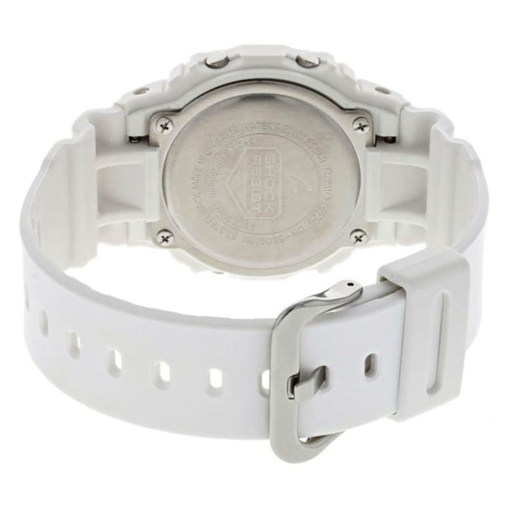 Casio 5600 Series DW-5600MW-7DR White Digital Watch - View 3