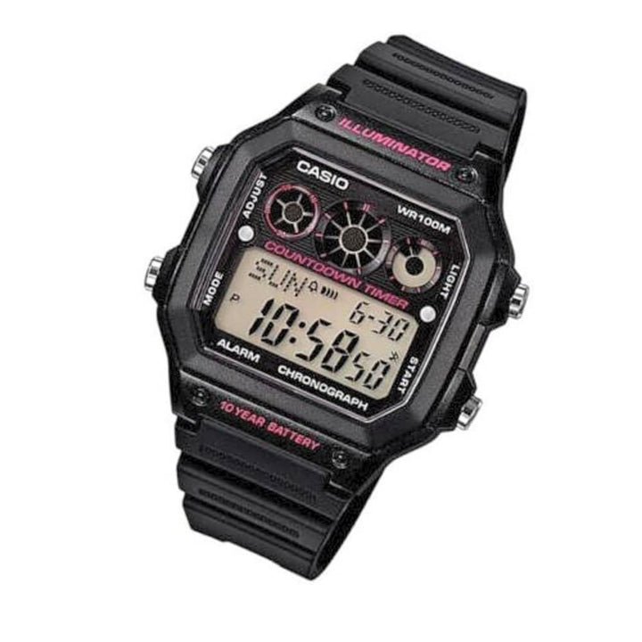 Casio Digital Sport Watch AE-1300WH-1A2VDF - View 2