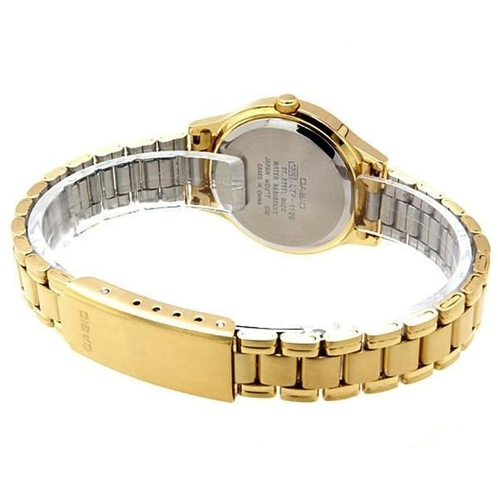 Casio Women's Gold-Tone Dress Watch LTP1128N-9A - View 3