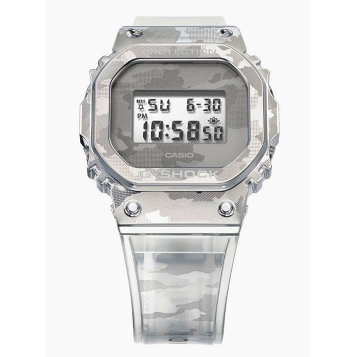 Casio G-Shock GM-5600SCM-1ER Silver Armor Digital Watch - View 2