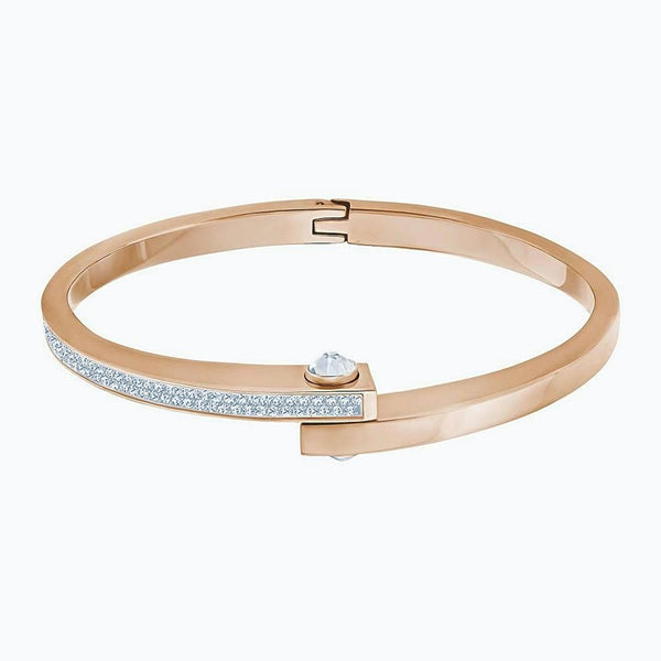 Swarovski Get Narrow Rose Gold Bangle - Style 5274385 - View 1