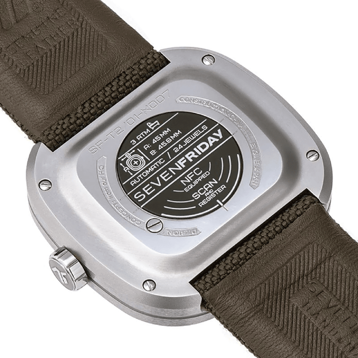 SEVENFRIDAY T-Series T2/01 Transparent Green Watch - View 5