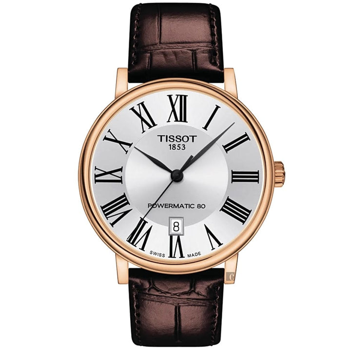 Tissot Carson Premium Lady Automatic: Rose Gold Elegance T1222073603300 - View 1