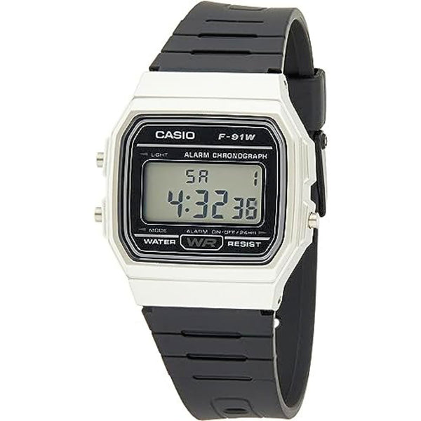 Casio Standard F-91WM-7ADF Digital Classic Watch - View 1