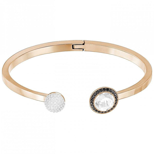 Swarovski Hote Bangle - Gray & Rose Gold #5352500 - View 1
