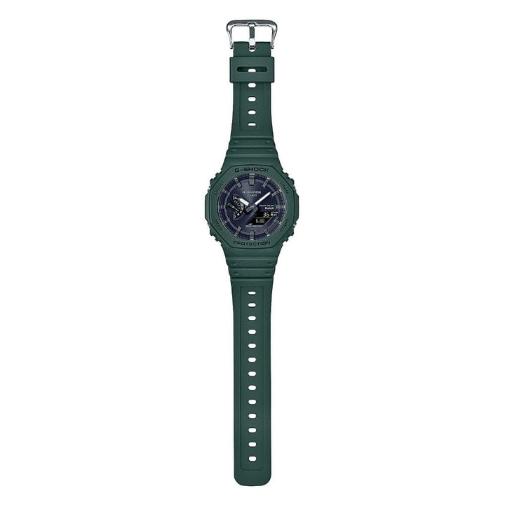 Casio G-Shock GA-B2100-3AER Green Solar Bluetooth Watch - View 5