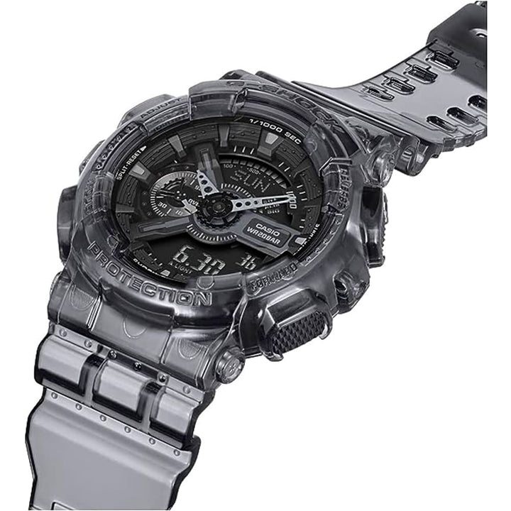 Casio G-Shock GA-110SKE-8AER Transparent Grey Analog-Digital Watch - View 3