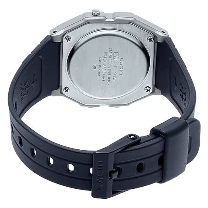 Casio Standard F-91WM-7ADF Digital Classic Watch - View 3