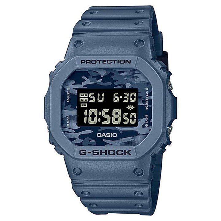 Casio G-Shock DW-5600CA-2ER Blue Camo Digital Watch - View 2